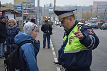 Сегодня в ЗАО проходит рейд ДПС «Пешеходный переход»