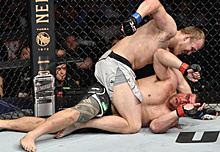 UFC 243: Сергей Спивак задушил австралийского «Бам-Бама»