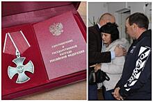 Многодетной вдове из Куйбышевского района вручили Орден Мужества умершего на СВО мужа
