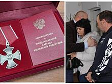 Многодетной вдове из Куйбышевского района вручили Орден Мужества умершего на СВО мужа