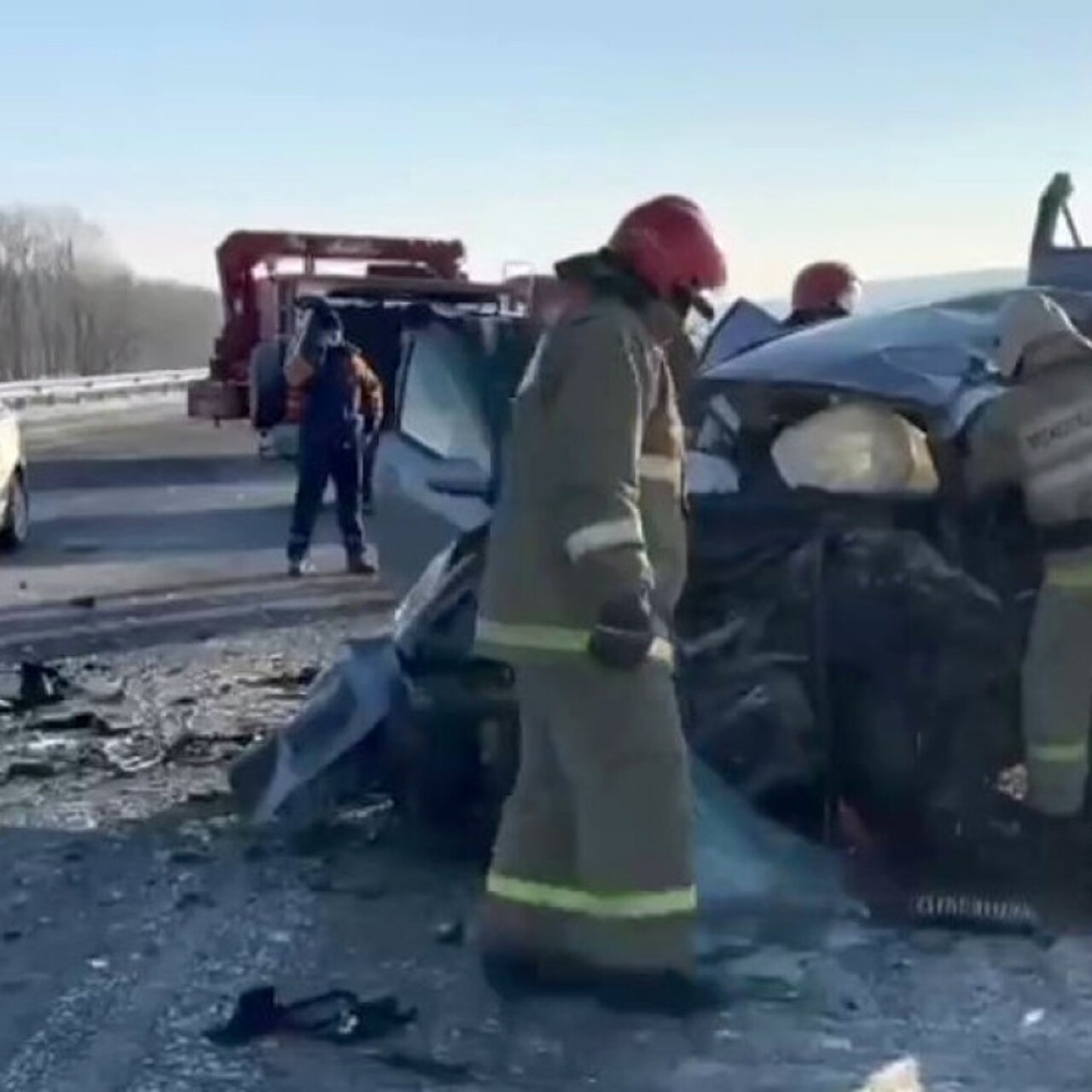 Жуткое смертельное ДТП произошло на трассе «Владивосток-Хабаровск» -  Рамблер/авто