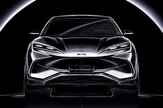 BYD раскрыла внешность конкурента Tesla Model Y