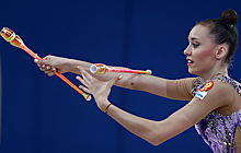 Российская гимнастка Победушкина заняла первое место на международном турнире в Москве