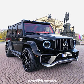 Maybach G900 выглядит супер-роскошной версией Mercedes-Benz G-класса