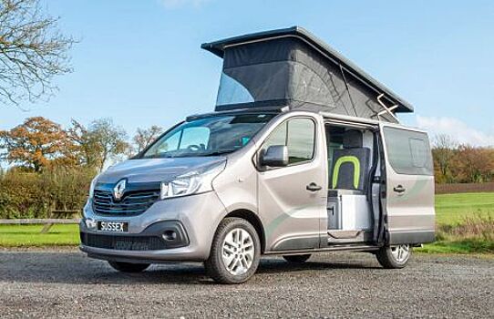 Представлен автодом на базе Renault Trafic