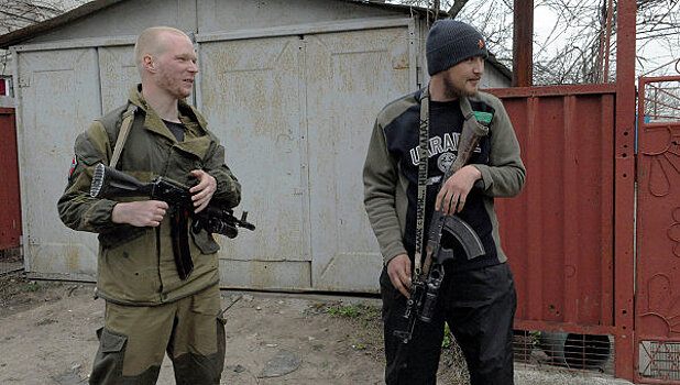 Бойцы батальона Дудаева примкнули к "Азову" под Широкино