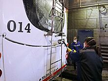 Наземный транспорт Москвы начали дезинфицировать на конечных станциях