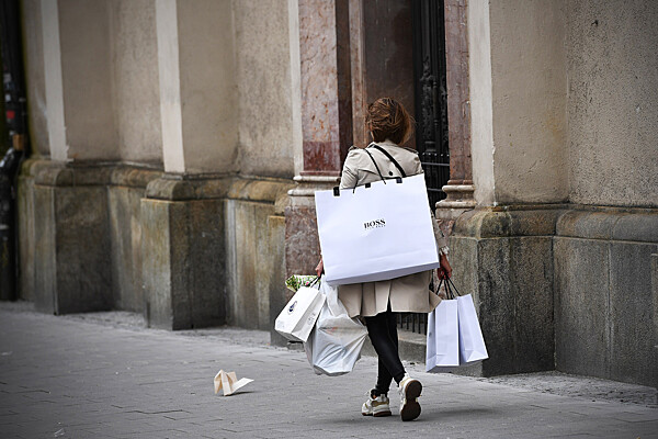 Hugo boss shopping bag sales