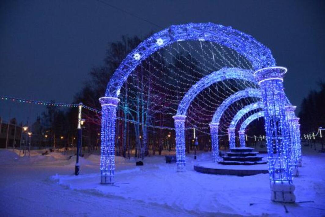 Зима в Ханты Мансийске