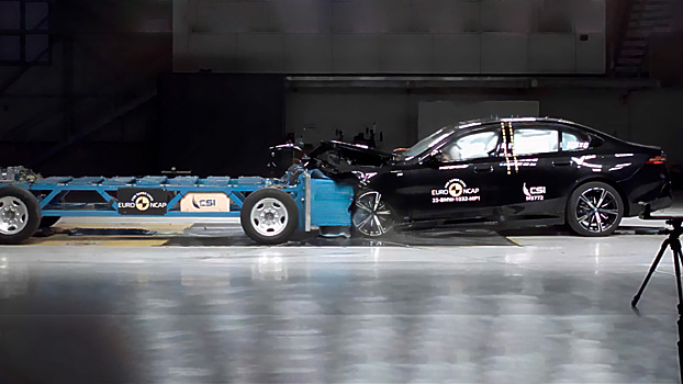 Новая BMW 5 серии получила 5 звезд в тестах безопасности Euro NCAP