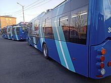 Троллейбусы в центре Чите остановились из-за отключения света