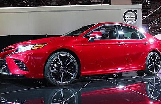 На сайте «Роспатента» появились фото новой Toyota Camry