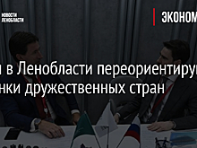 Порты в Ленобласти переориентируют на рынки дружественных стран