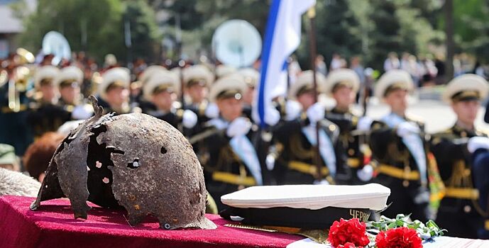Церемония прощания с воинами, погибшими в 1942 году, прошла в Ростове
