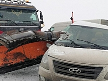 Микроавтобус из Волгоградской области попал в массовое ДТП под Рязанью