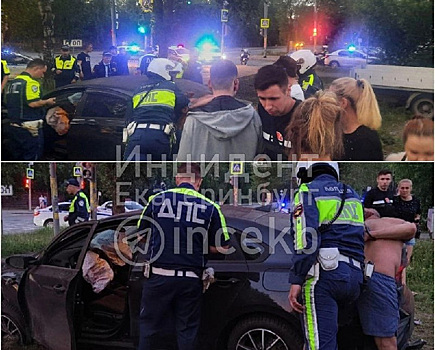 В Екатеринбурге силовики устроили погоню за пьяным водителем