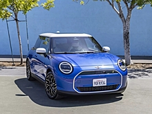 Первые официальные фотографии нового Mini Cooper с треугольными задними фонарями