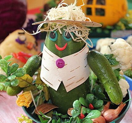 Поделки из овощей и фруктов своими руками для выставки