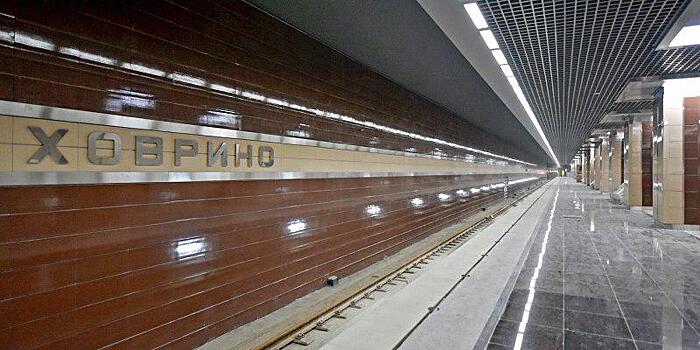 Около 16 тысяч москвичей ежедневно пользовались новой станцией метро «Ховрино» в праздники