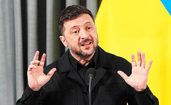 Зеленский устроил истерику после ударов ВС РФ по территории Украины