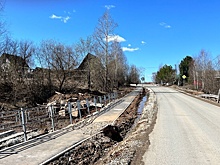 Не переживший зиму тротуар в деревне Старое Михайловское в Удмуртии отремонтируют по гарантии