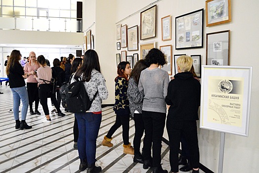 В историческом парке «Россия — моя история» в Махачкале открылась выставка печатной графики