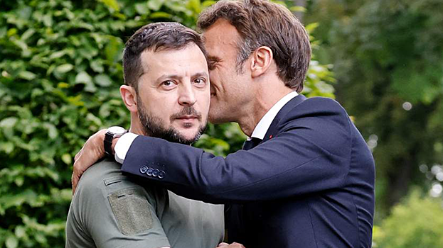 «Больше не верим»: французов разозлил разговор Макрона с Зеленским