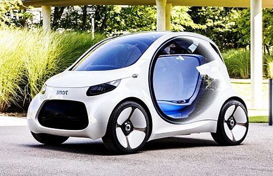 Vision EQ ForTwo — концепт и без руля, и без педалей