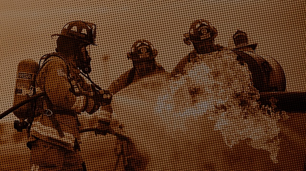 В Лос-Анджелесе пятеро пожарных пострадали при борьбе с огнем на нелегальном заводе по производству марихуаны