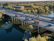 В Новосибирске начались работы на правом мосту через Иню