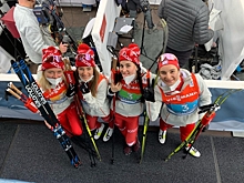 Российские лыжницы завоевали серебро в эстафете на чемпионате мира