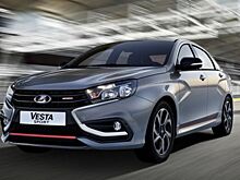Стала известна цветовая гамма Lada Vesta Sport