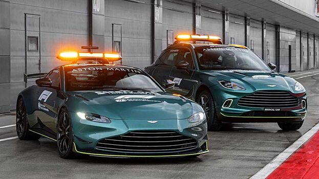 Aston Martin показал Vantage и DBX для гонок Формулы-1