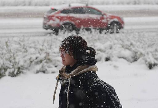 Снегопады накрыли несколько российских регионов