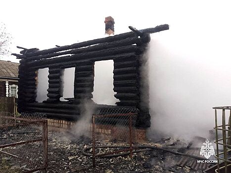 В Удмуртии сгорел деревянный дом из-за китайского обогревателя