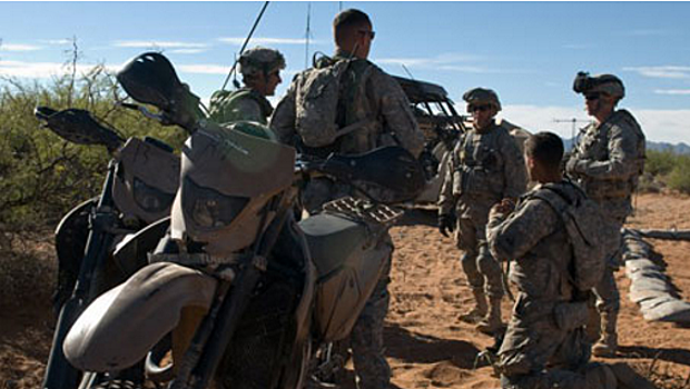 Солдаты ВСУ угнали у инструкторов НАТО мотоциклы