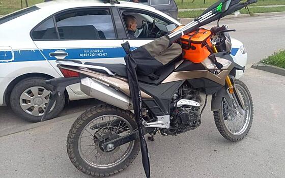 В Рыбном поймали мотоциклиста без водительских прав