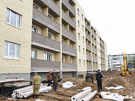 В Вологде завершается строительство домов для переселенцев