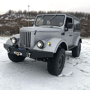 На создание этого ГАЗ-69 с 6,4-литровым HEMI V8 ушло более 5 лет