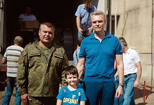 Более 15 тонн гуманитарной помощи собрал столичный ОМОН Росгвардии для жителей Донбасса