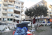 В турецком городе обрушилось семиэтажное здание