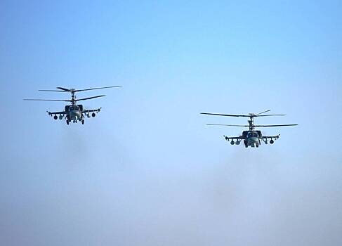 Российские вертолеты уничтожили опорный пункт ВСУ под Красным Лиманом