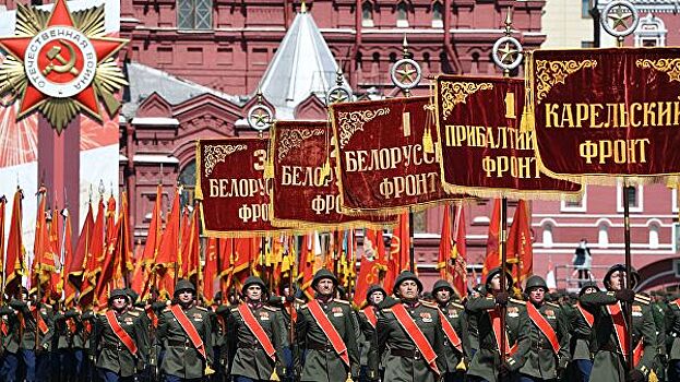 Парад на Красной площади смотрели почти 17 млн россиян