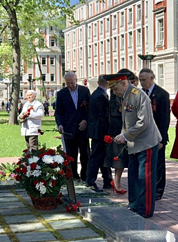 В Российском университете транспорта состоялась мемориальная акция ко Дню Победы