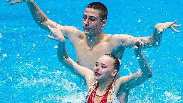 Синхронисты Аверина и Васильев победили на Кубке Европы в миксте