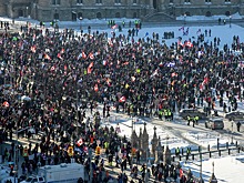 В Канаде восьмой день продолжаются протесты против коронавирусных ограничений