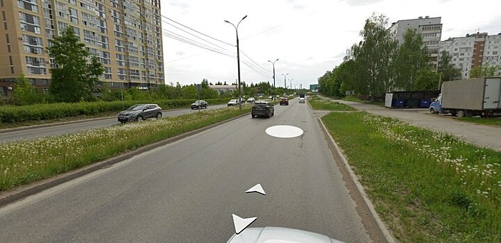 Разметку на улице Союзной в Ижевске нанесут после окончания ремонта дороги