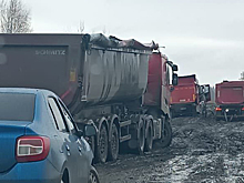 Большегрузы отрезали села от большой земли под Новосибирском