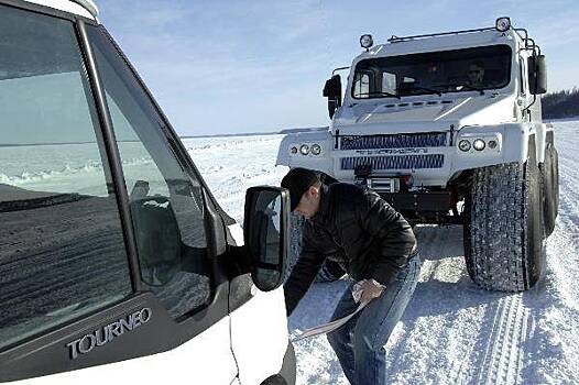 В России появятся дороги из снега и льда