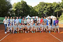 Представители Москвы взяли золото в парном разряде по теннису на турнире в Лефортове